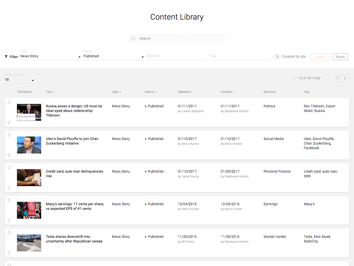 content-library